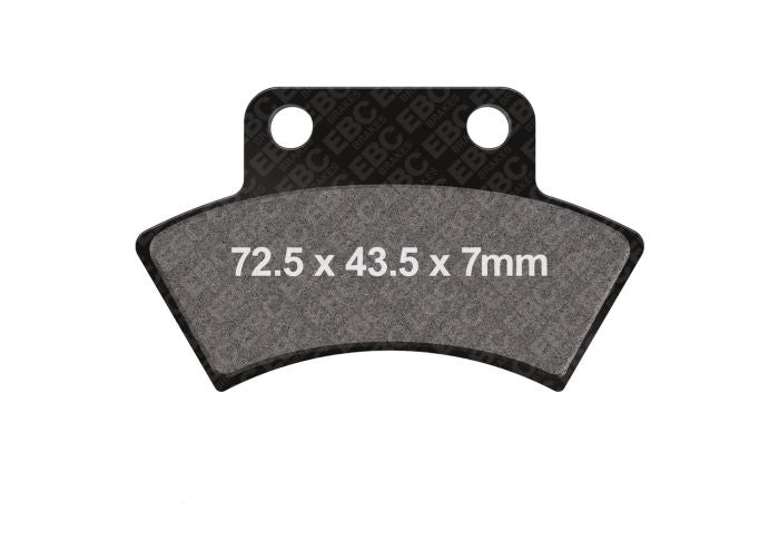 EBC FA232X Brake Pad Set for Optimal Stopping Power
