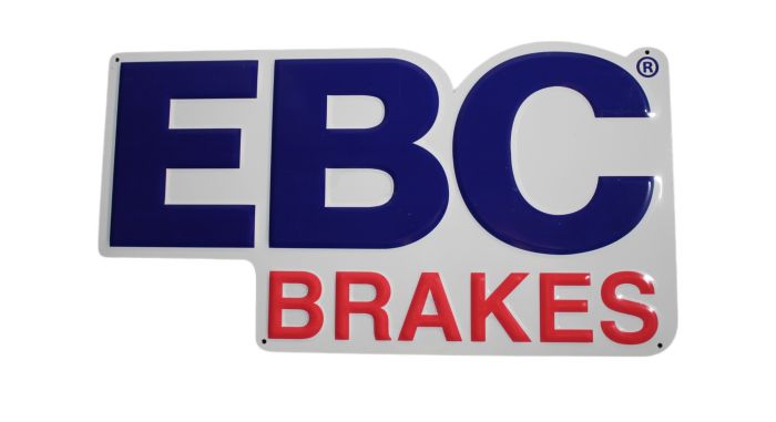 EBC Brakes Metal Tin Sign - Part Number 8021