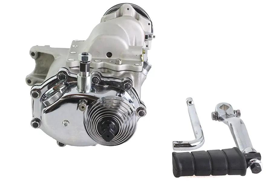 Motorshop Replica 4-Speed Big Twin Transmission Assembly for Harley Davidson FL Models by Motorshop