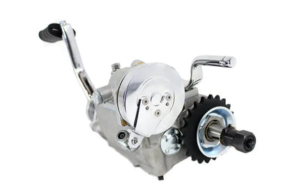 Motorshop Replica 4-Speed Big Twin Ratchet Transmission Assembly for Harley Davidson FL Models by Motorshop
