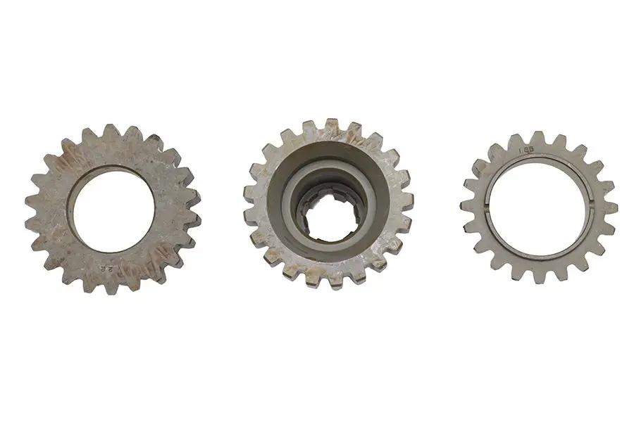 Motorshop Transmission 1st and 2nd Gear Set for Harley Davidson Big Twin 4-Speed Models by Motorshop