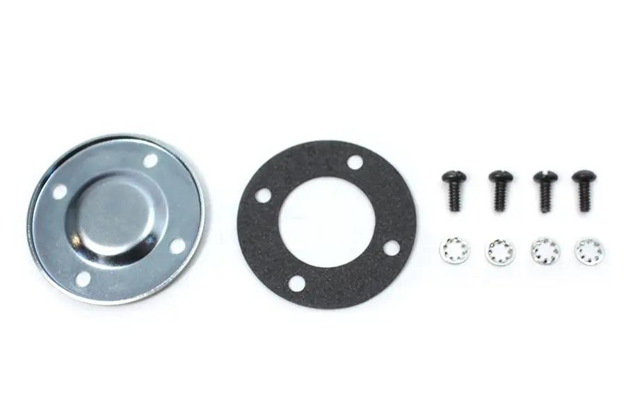 Motorshop Countershaft End Cap Kit Zinc for Harley Davidson EL & UL (Part Number 62129) by Motorshop