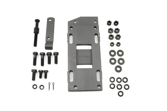 Motorshop Transmission Mounting Plate Kit Parkerized for Harley Davidson EL & UL 1936-1941 by Motorshop