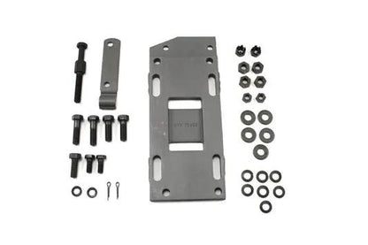 Motorshop Transmission Mounting Plate Kit Parkerized for Harley Davidson EL & UL 1936-1941 by Motorshop