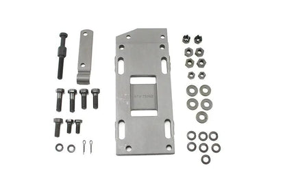 Motorshop Transmission Mounting Plate Kit Parkerized for Harley Davidson EL & UL 1936-1941 by Motorshop