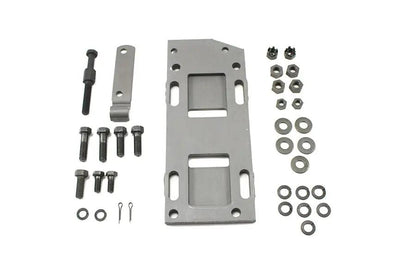Motorshop Transmission Mounting Plate Kit Parkerized for Harley Davidson EL & UL 1936-1941 by Motorshop