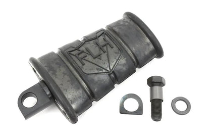 Motorshop FLH 1/4 inch Kick Starter Pedal Assembly Black with Logo and Hardware by Motorshop