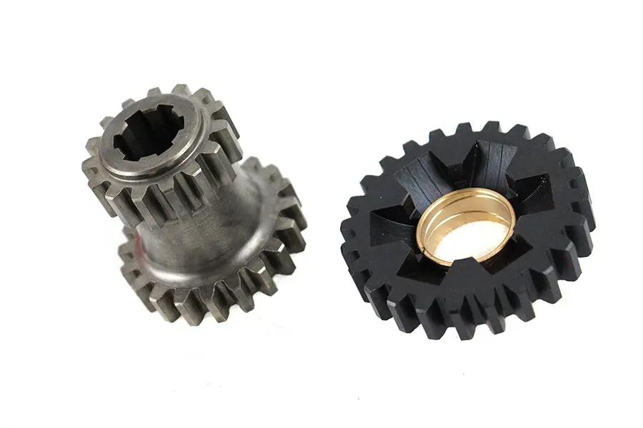 Motorshop 1st, 2nd, and 3rd Mainshaft Gear Cluster Set for Harley Davidson FLH (1936-1945) by Motorshop