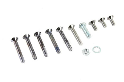 V-Twin Part 78815 Ratchet Top Shift Drum Screw Kit for Harley Davidson FL (1952-1961) by V-Twin