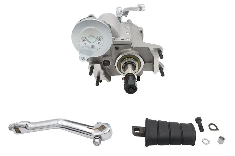 Motorshop 4-Speed Big Twin Transmission Assembly for Harley Davidson FL 1970-1978 by Motorshop
