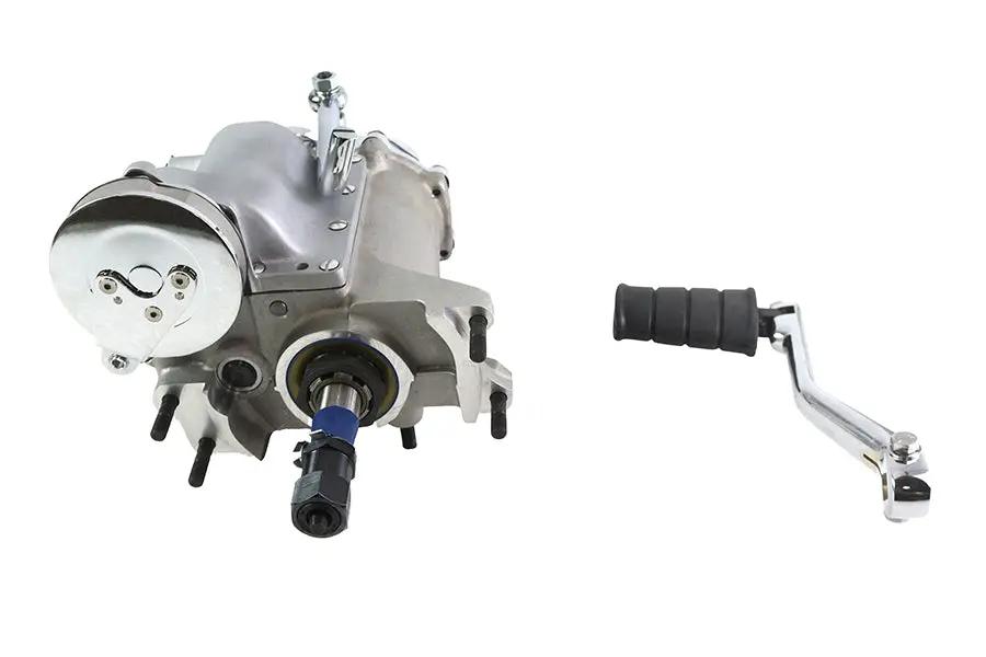 Motorshop 17-0275 4-Speed Big Twin Transmission Assembly for Harley Davidson FL Models by Motorshop