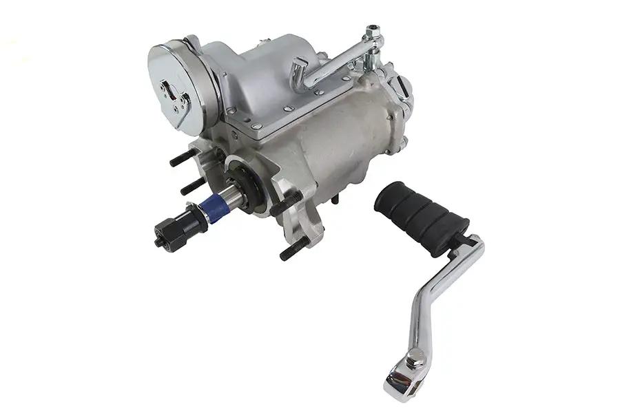 Motorshop 17-0275 4-Speed Big Twin Transmission Assembly for Harley Davidson FL Models by Motorshop