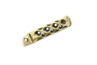 Motorshop Brass Kick Starter Pedal Swiss Cheese Style for Harley Davidson WL 1929-1938 by Motorshop