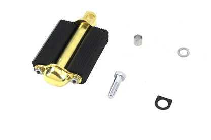 Motorshop Bicycle Kick Starter Pedal and Axle Assembly Brass Plated for Harley Davidson W (1929-1938) by Motorshop