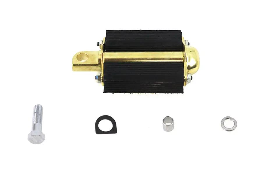 Motorshop Bicycle Kick Starter Pedal and Axle Assembly Brass Plated for Harley Davidson W (1929-1938) by Motorshop