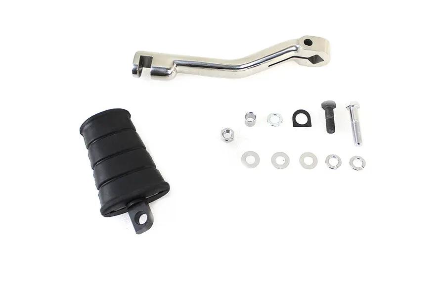 Motorshop Polished Stainless Steel Kick Starter Assembly for Harley Davidson FL (1954-1963) by Motorshop