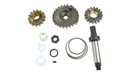 V-Twin 14 Tooth Starter Gear Kit with Key for Harley Davidson FL Models by V-Twin