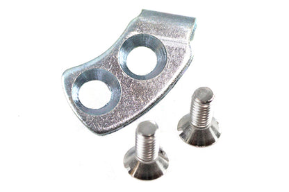 V-Twin 17-0420 Bumper Plate and Screw Kit for Harley-Davidson Kick Starters