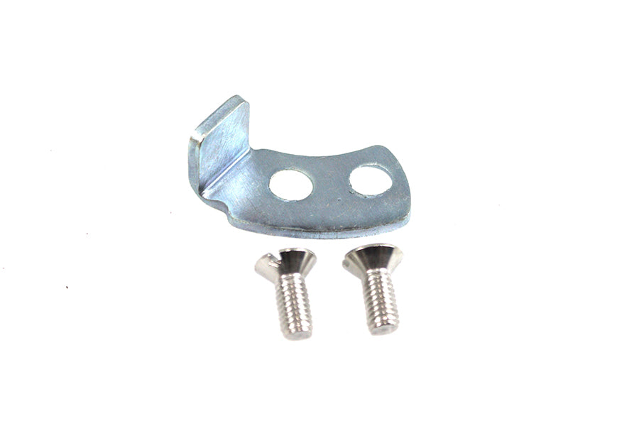 V-Twin 17-0420 Bumper Plate and Screw Kit for Harley-Davidson Kick Starters