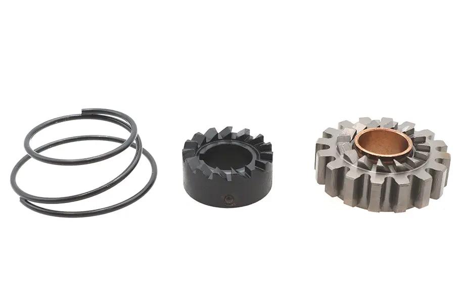 Motorshop Kick Starter Gear Set with Spring for Harley Davidson EL 1936-1945 by Motorshop