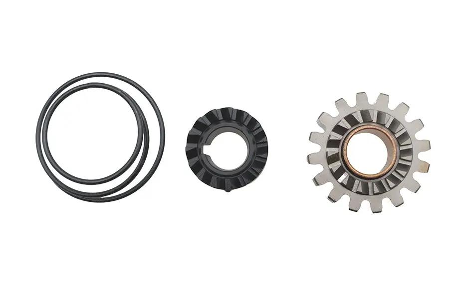 Motorshop Kick Starter Gear Set with Spring for Harley Davidson EL 1936-1945 by Motorshop
