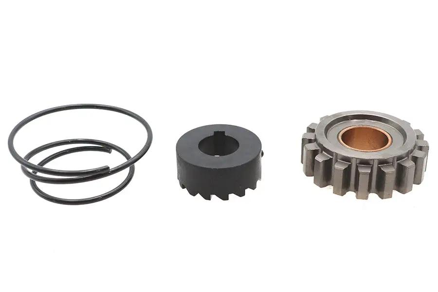 Motorshop Kick Starter Gear Set with Spring for Harley Davidson EL 1936-1945 by Motorshop