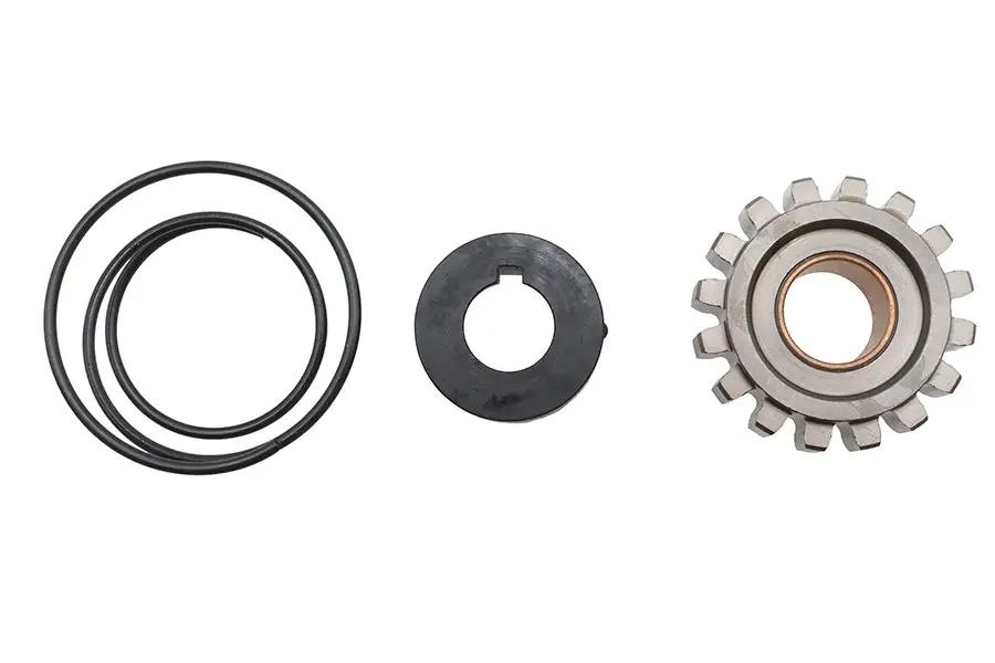 Motorshop Kick Starter Gear Set with Spring for Harley Davidson EL 1936-1945 by Motorshop