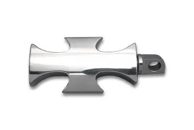 Motorshop Red Baron Chrome Kick Starter Pedal for Harley Davidson WL Models by Motorshop