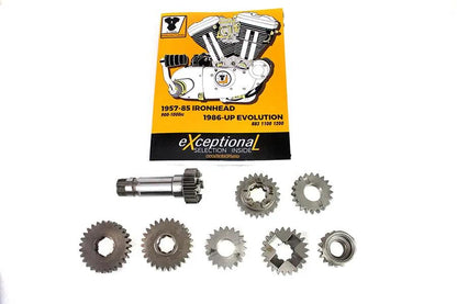 V-Twin Transmission Gear Set for XL Harley Davidson Models (Part #17-0808) by V-Twin
