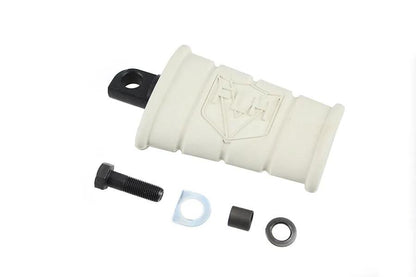 V-Twin FLH Kick Starter Pedal Assembly with White Rubber and Hardware Kit by V-Twin