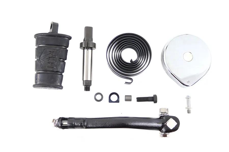 Motorshop Kick Starter Shaft Arm and Pedal Kit for Harley Davidson FL Models by Motorshop