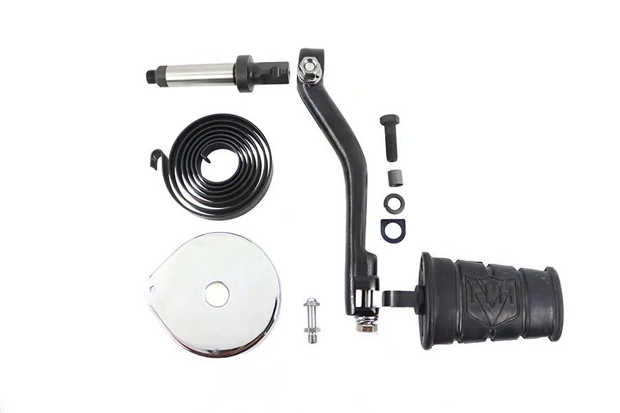 Motorshop Kick Starter Shaft Arm and Pedal Kit for Harley Davidson FL Models by Motorshop