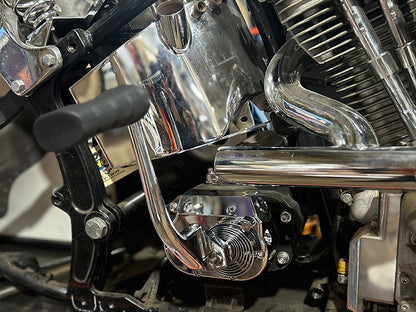 V-Twin 17-0876 Chrome Kick Starter Kit for 5-Speed Harley-Davidson FXST