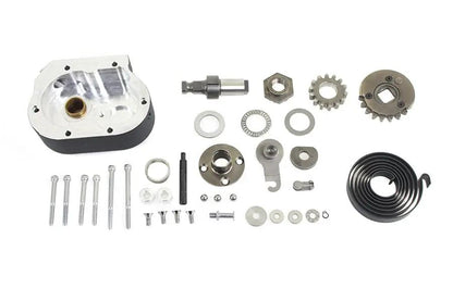 Motorshop Kick Starter Kit Wrinkle Black for Harley Davidson FXST (1987-1996) by Motorshop