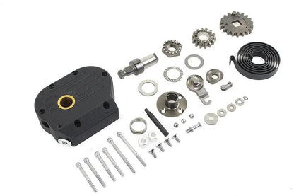 Motorshop Kick Starter Kit Wrinkle Black for Harley Davidson FXST (1987-1996) by Motorshop