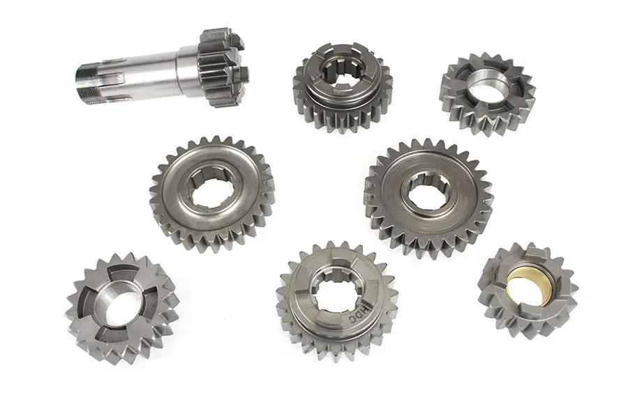 V-Twin Transmission Gear Set for XL - 8 Piece Replacement Kit for Harley Davidson XL (1971-1979) by V-Twin