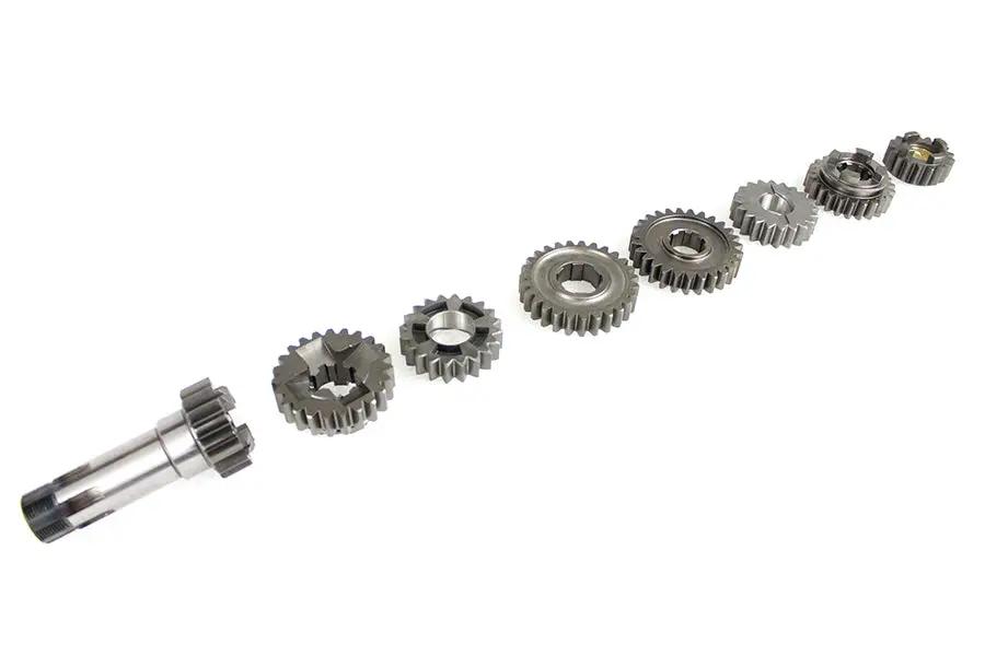 V-Twin Transmission Gear Set for XL - 8 Piece Replacement Kit for Harley Davidson XL (1971-1979) by V-Twin
