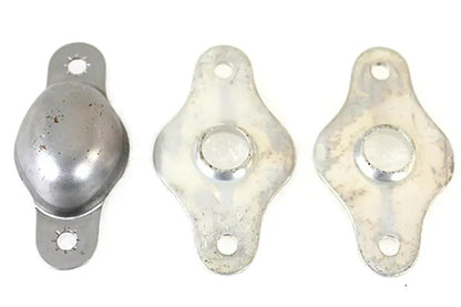 Motorshop Cadmium Plate Kick Starter Pedal Plate Set for Harley Davidson JD (1917-1926) by Motorshop