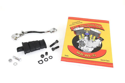 V-Twin WL 45 Inch Kick Starter Arm Assembly Chrome for Harley Davidson W Models by V-Twin