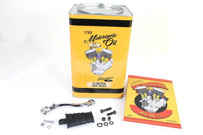 V-Twin WL 45 Inch Kick Starter Arm Assembly Chrome for Harley Davidson W Models by V-Twin