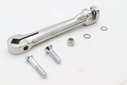Ultima Flat Kick Starter Arm Polished for Harley Davidson FL Models - 7.5 Inch Center to Center by Ultima