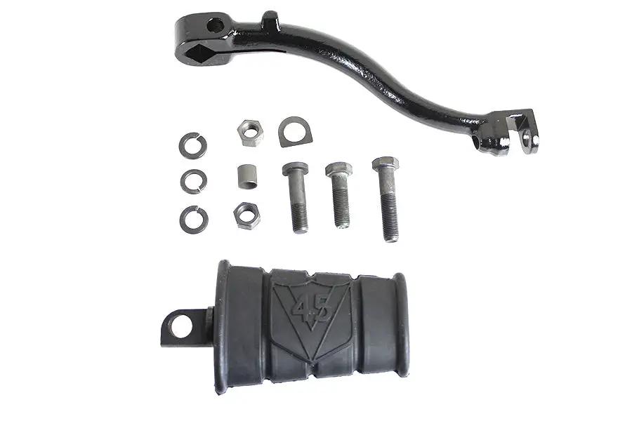 V-Twin 45 WL Kick Starter Arm Kit Black for Harley Davidson WL Models by V-Twin
