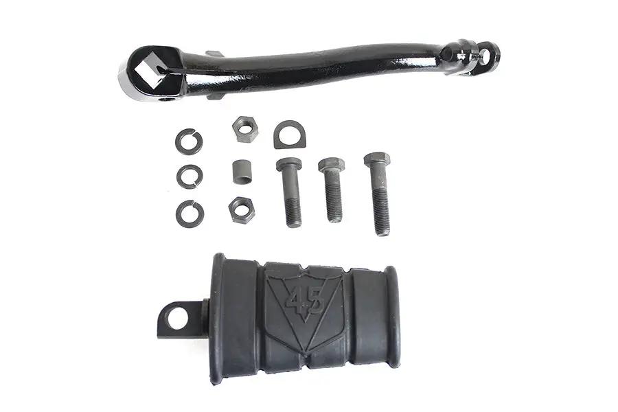 V-Twin 45 WL Kick Starter Arm Kit Black for Harley Davidson WL Models by V-Twin