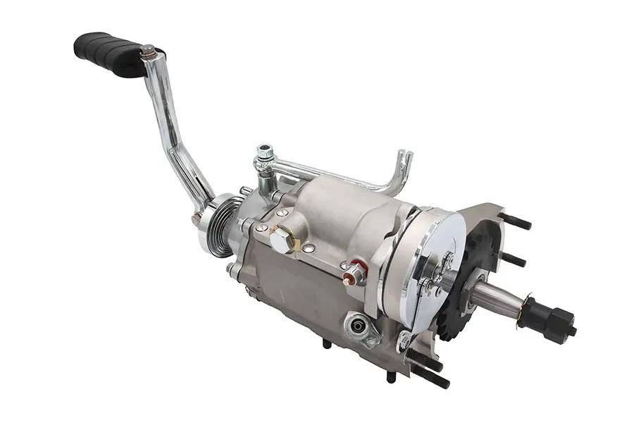 Motorshop 17-1288 Replica 4-Speed Transmission Assembly for Harley Davidson FL Models by Motorshop