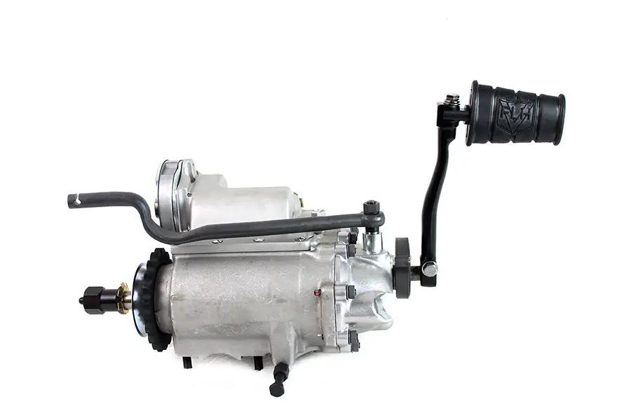 Motorshop 17-1765 Replica 4-Speed Big Twin Transmission Assembly for Harley Davidson FL Models by Motorshop