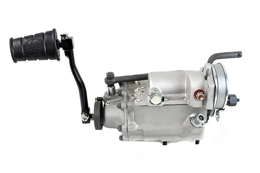 Motorshop 4-Speed Big Twin Transmission Assembly Natural for Harley Davidson FL (1954-1963) by Motorshop