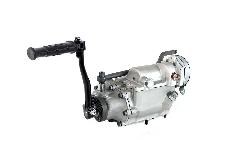 Motorshop 4-Speed Big Twin Transmission Assembly Natural for Harley Davidson FL (1954-1963) by Motorshop