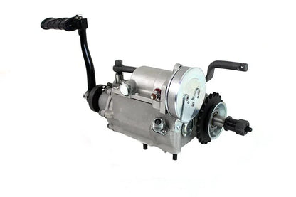Motorshop 4-Speed Big Twin Transmission Assembly Natural for Harley Davidson FL (1954-1963) by Motorshop