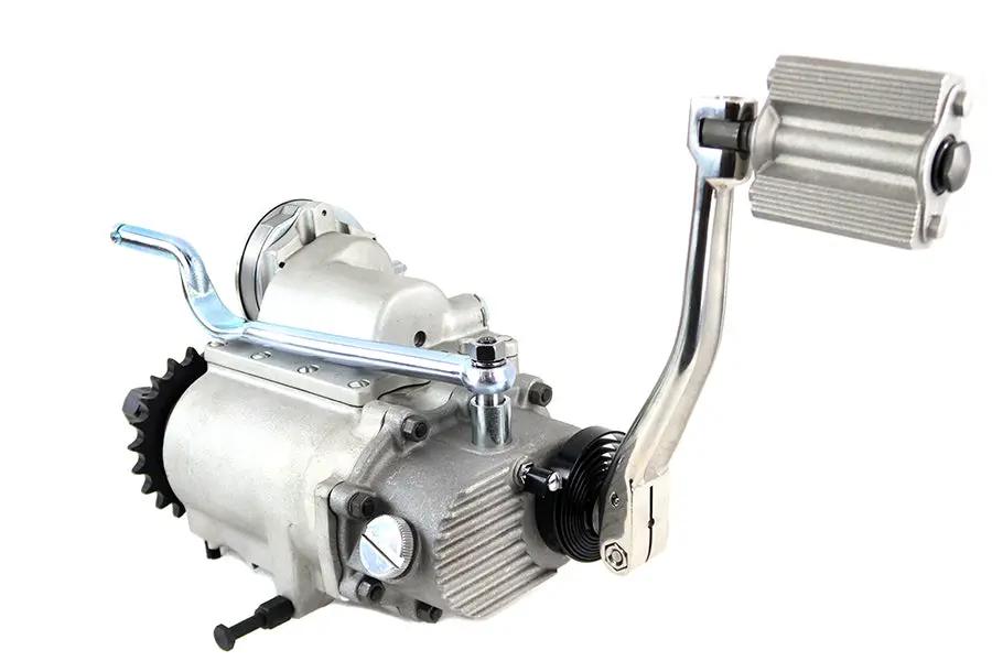 Motorshop Retro 4-Speed Transmission for Harley Davidson FL Models by Motorshop