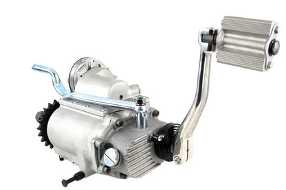 Motorshop Retro 4-Speed Transmission for Harley Davidson FL Models by Motorshop